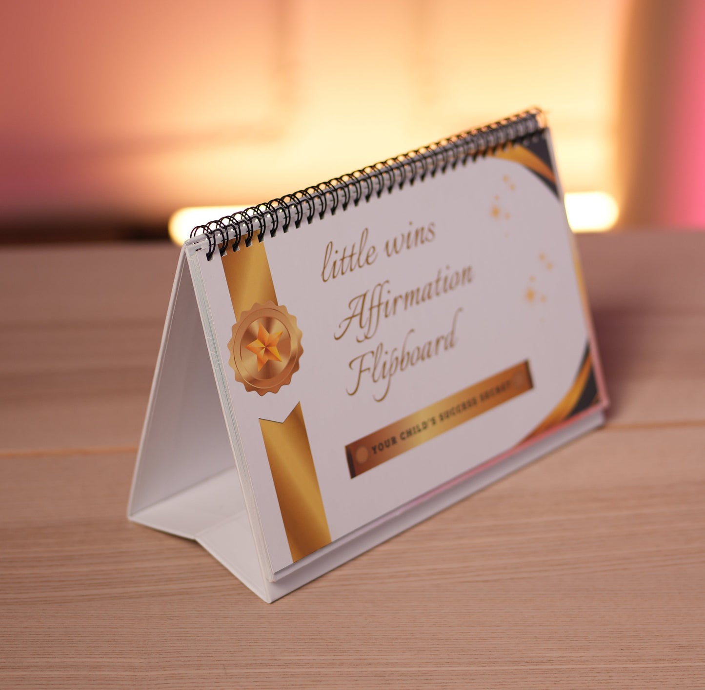 Kids' 36+ Affirmations Flipboard for Study Table: Inspire Confidence & Positivity Every Day